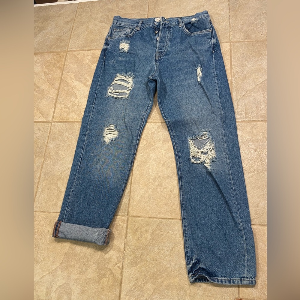 Free People mom/ dad jeans